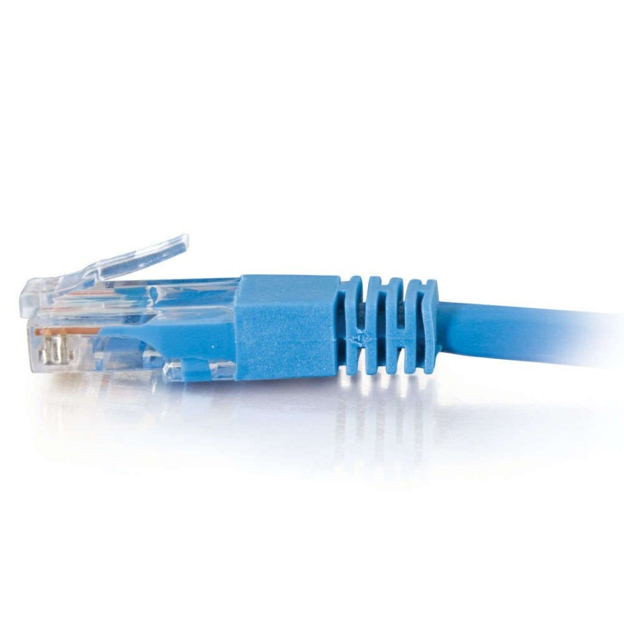 Cables to Go 65Ft (19.8M) Cat5E Molded Solid Unshielded (Utp) Ethernet Network Patch Cable - Blue Clearance