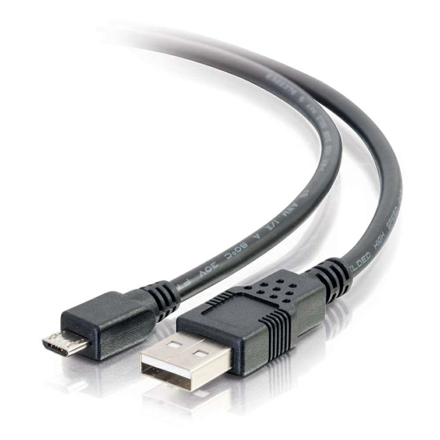 Cables to Go 1Ft (0.3M) Usb 2.0 A To Micro-B Cable M/M - Black (0.3M) Clearance