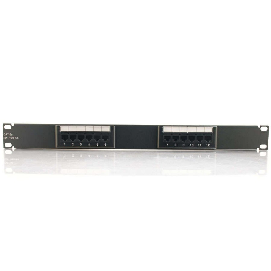 Cables to Go 12-Port Cat5E 110-Type Patch Panel Wholesale