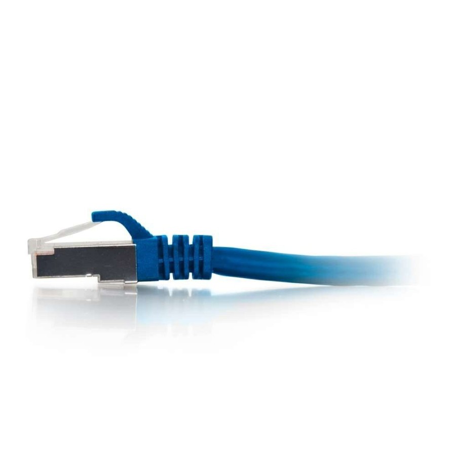 Cables to Go 30Ft (9.1M) Cat6 Snagless Shielded (Stp) Ethernet Network Patch Cable - Blue Best