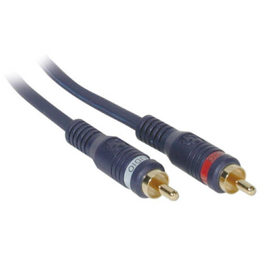 Cables to Go 12Ft (3.7M) Velocity Rca Stereo Audio Cable New