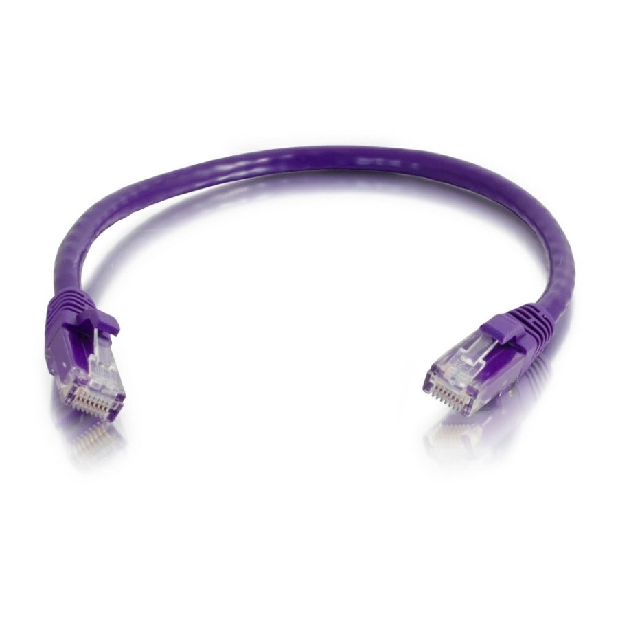 Cables to Go 0.5Ft (0.15M) Cat6A Snagless Unshielded (Utp) Ethernet Network Patch Cable - Purple Wholesale