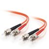 Cables to Go 9.8Ft (3M) St-St 62.5/125 Om1 Duplex Multimode Pvc Fiber Optic Cable - Orange Best