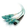 Cables to Go 9.8Ft (3M) Mtp® Compatible Mpo To 4 Duplex Fiber Breakout Cable Om3 Riser Rated (Taa Compliant) (Ofnr) Wholesale