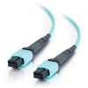 Cables to Go 16.4Ft (5M) Mtp 10Gb 50/125 Om3 Multimode Pvc Fiber Optic Cable (Taa Compliant) - Aqua Wholesale