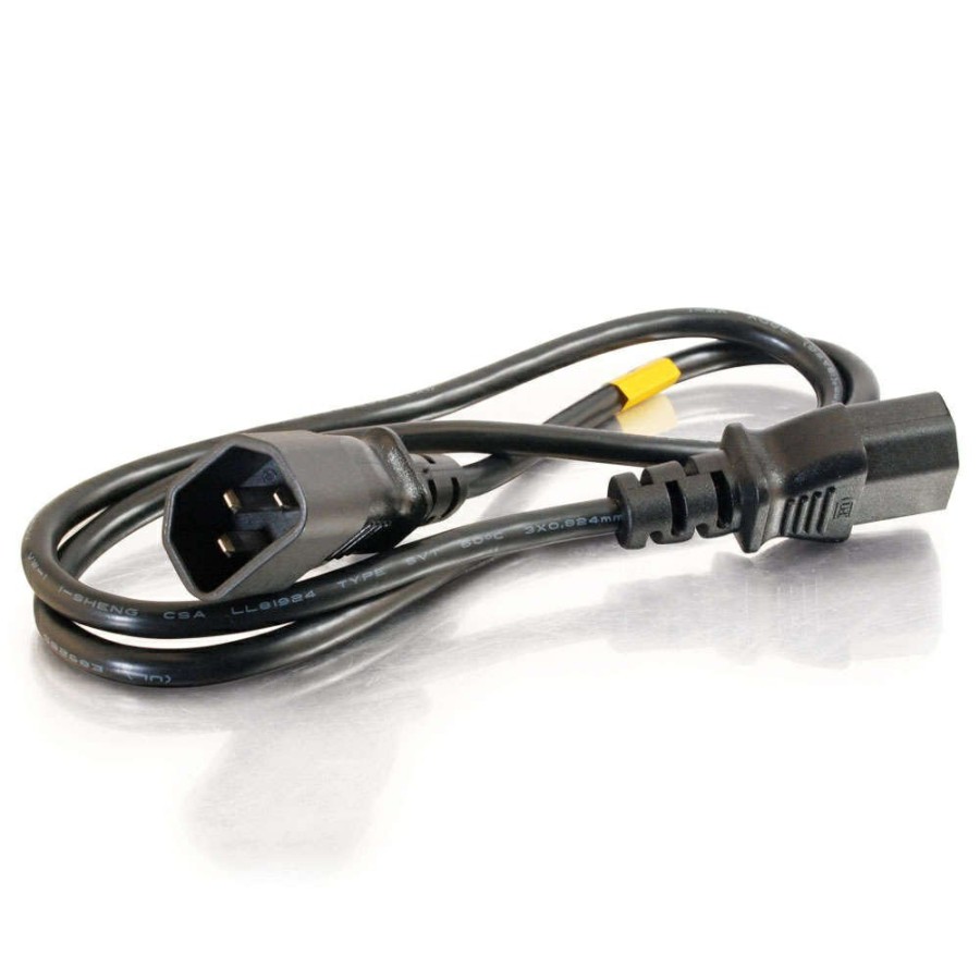 Cables to Go 3Ft (0.9M) Computer 18 Awg Power Cord Extension (Iec320C14 To Iec320C13) (Taa Compliant) Best