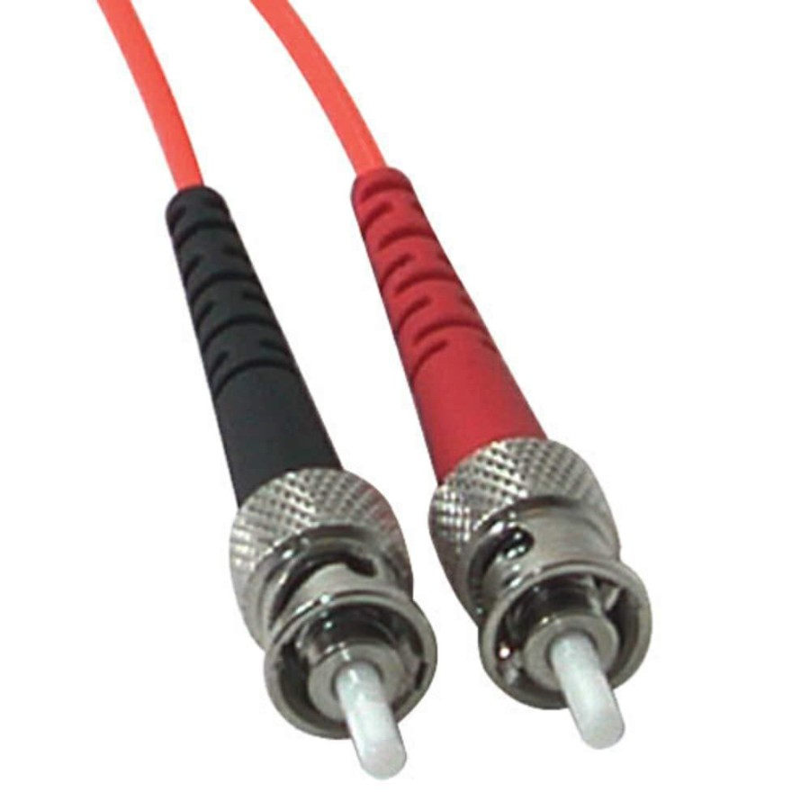 Cables to Go 23Ft (7M) Lc-St 62.5/125 Om1 Duplex Multimode Pvc Fiber Optic Cable - Orange Best