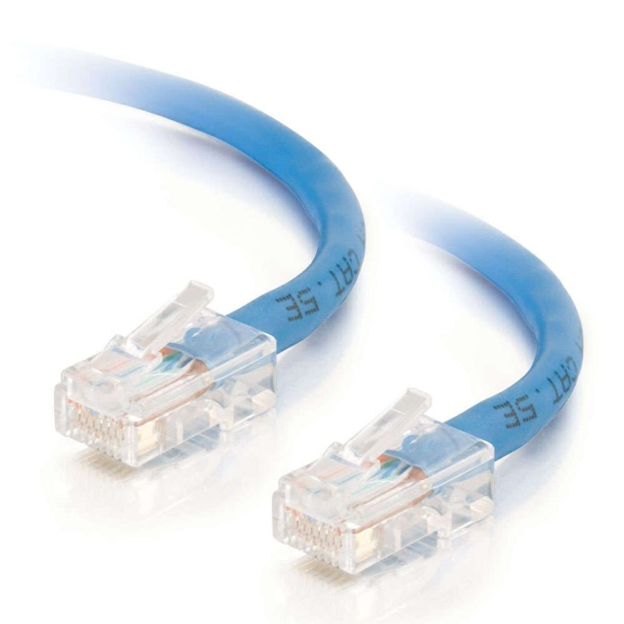 Cables to Go 7Ft (2.1M) Cat5E Non-Booted Unshielded (Utp) Network Crossover Patch Cable - Blue Online