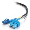 Cables to Go 3.3Ft (1M) Lc-Sc 9/125 Os2 Duplex Single-Mode Pvc Fiber Optic Cable (Taa Compliant) - Black Clearance