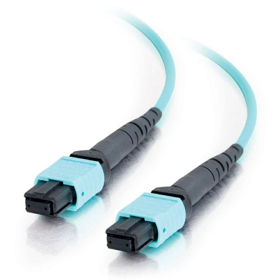 Cables to Go 32.8Ft (10M) Mtp® Compatible Mpo To Mpo Fiber Array Cable Type A Om4 Plenum Rated (Taa Compliant) (Ofnp) Online