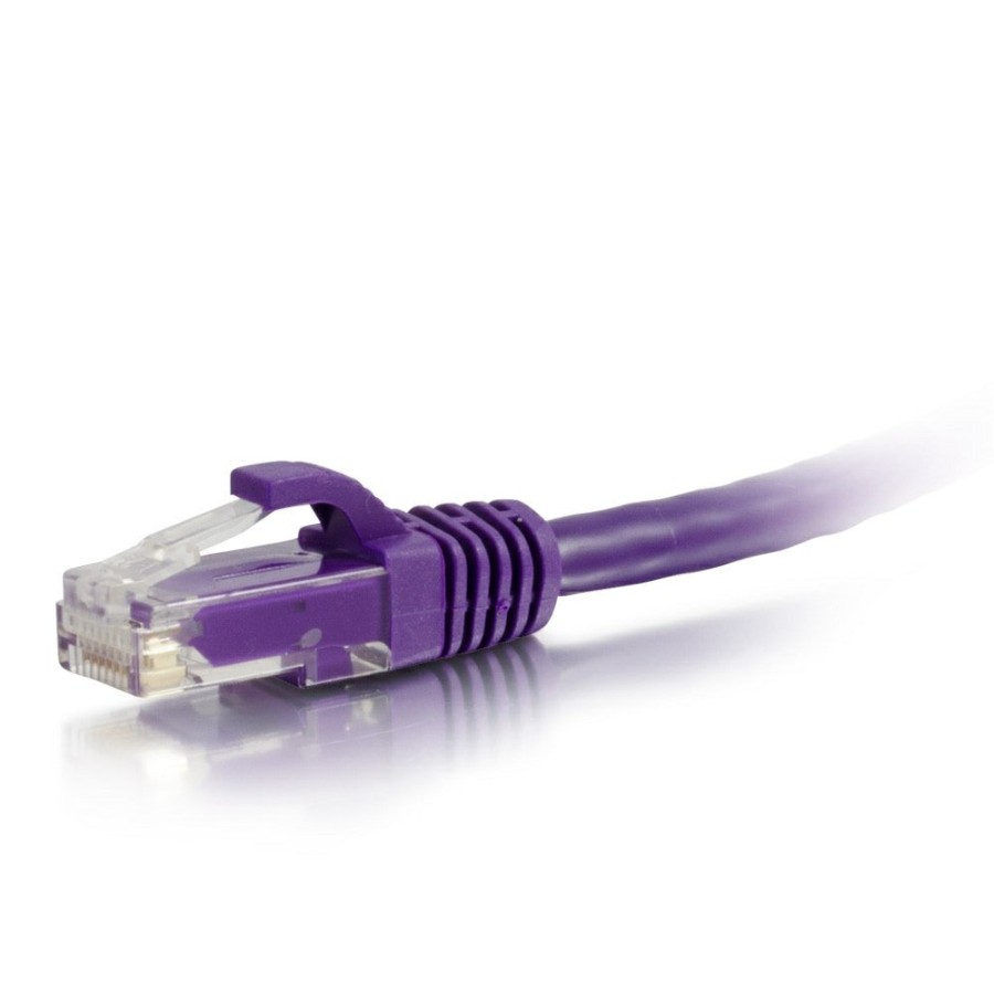 Cables to Go 2Ft (0.6M) Cat6A Snagless Unshielded (Utp) Ethernet Network Patch Cable - Purple Online