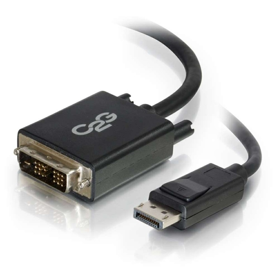 Cables to Go 15Ft (4.6M) Displayport Male To Single Link Dvi-D Male Adapter Cable - Black Clearance