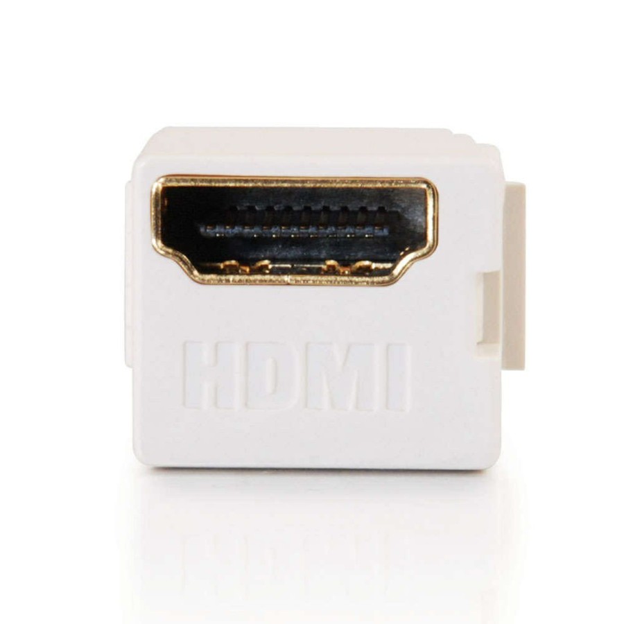 Cables to Go Snap-In Hdmi® F/F Keystone Insert Module (Taa Compliant) - White Wholesale