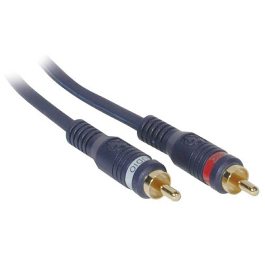 Cables to Go 100Ft (30.5M) Velocity Rca Stereo Audio Cable New