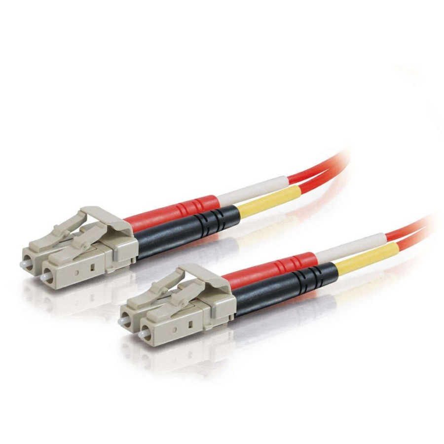 Cables to Go 32.8Ft (10M) Lc-Lc 62.5/125 Om1 Duplex Multimode Pvc Fiber Optic Cable - Red Online