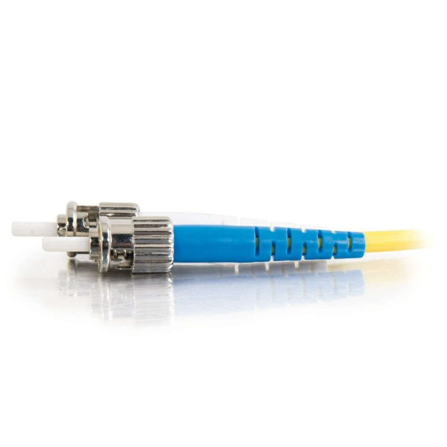 Cables to Go 13.1Ft (4M) St-St 9/125 Os2 Duplex Single-Mode Pvc Fiber Optic Cable - Yellow Online