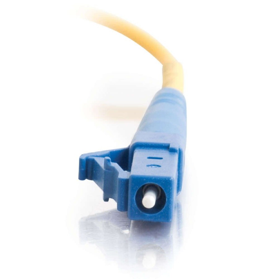 Cables to Go 13.1Ft (4M) Lc-Lc 9/125 Os2 Simplex Single-Mode Pvc Fiber Optic Cable - Yellow Hot