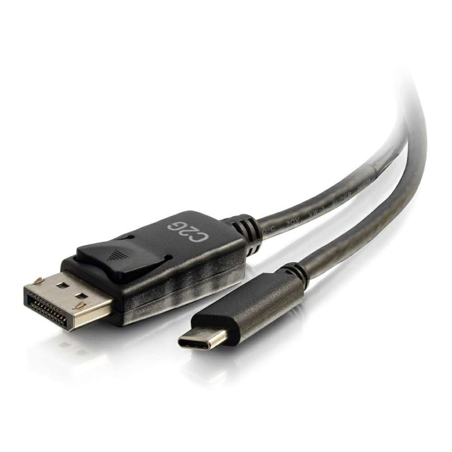 Cables to Go 10Ft (3M) Usb-C To Displayport Adapter Cable 4K 30Hz - Black Hot