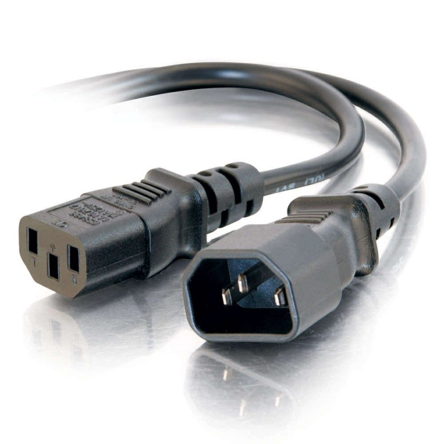 Cables to Go 12Ft (3.7M) 18 Awg Computer Power Extension Cord (Iec320C14 To Iec320C13) (Taa Compliant) Clearance