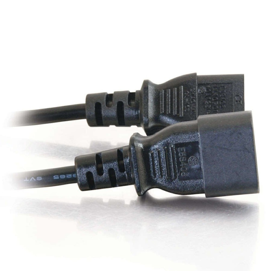 Cables to Go 12Ft (3.7M) 18 Awg Computer Power Extension Cord (Iec320C14 To Iec320C13) (Taa Compliant) Clearance