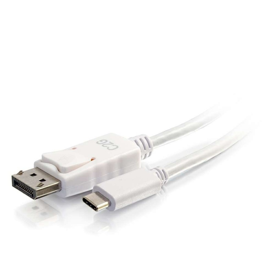 Cables to Go 6Ft (1.8M) Usb-C® To Displayport Adapter Cable - 4K 30Hz - White Online