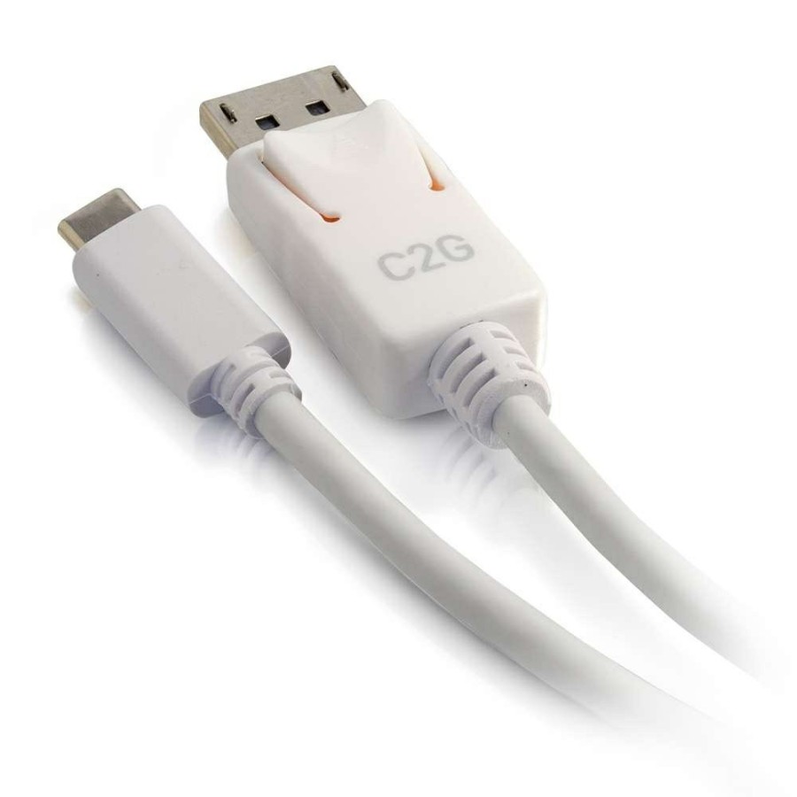 Cables to Go 6Ft (1.8M) Usb-C® To Displayport Adapter Cable - 4K 30Hz - White Online