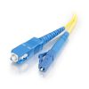 Cables to Go 9.8Ft (3M) Lc-Sc 9/125 Os2 Simplex Single-Mode Pvc Fiber Optic Cable - Yellow Wholesale