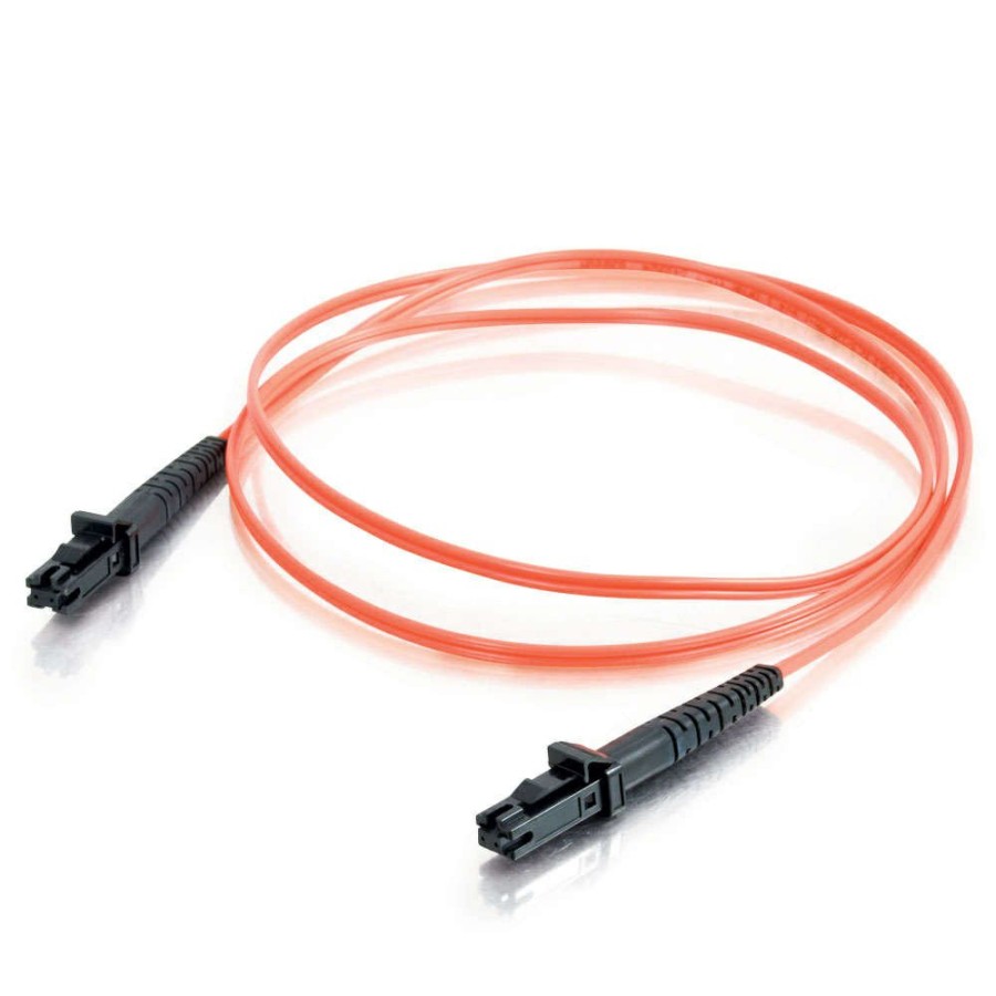 Cables to Go 13.1Ft (4M) Mtrj-Mtrj 62.5/125 Om1 Duplex Multimode Pvc Fiber Optic Cable (Taa Compliant) - Orange Hot