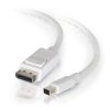 Cables to Go 10Ft (3M) Mini Displayport To Displayport Adapter Cable 4K 30Hz - White Online