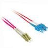 Cables to Go 3.3Ft (1M) Lc-Sc 50/125 Om2 Duplex Multimode Pvc Fiber Optic Cable - Red Online