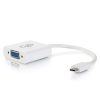 Cables to Go Usb-C® To Vga Video Adapter Converter - White Hot