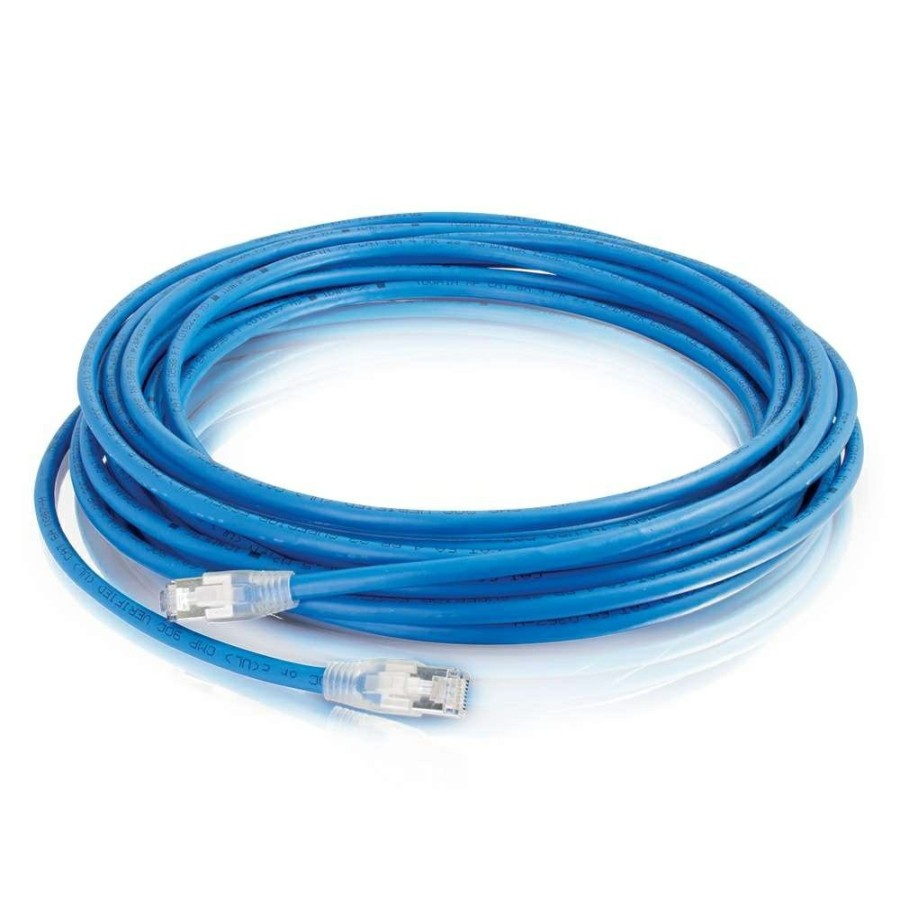 Cables to Go 250Ft (76.2M) Hdbaset Certified Cat6A Cable With Discontinuous Shielding - Plenum Cmp-Rated (Taa Compliant) - Blue Best