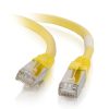 Cables to Go 12Ft (3.7M) Cat6 Snagless Shielded (Stp) Ethernet Network Patch Cable - Yellow Hot