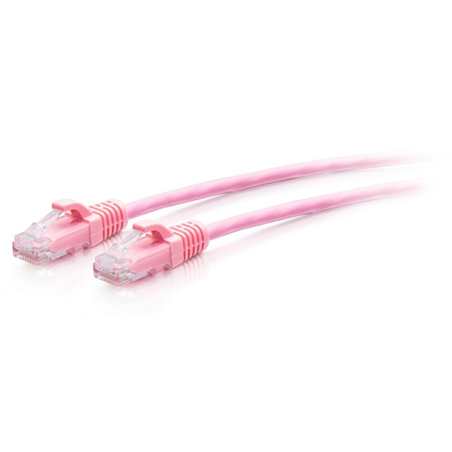 Cables to Go 7Ft (2.1M) Cat6A Snagless Unshielded (Utp) Slim Ethernet Network Patch Cable - Pink Best