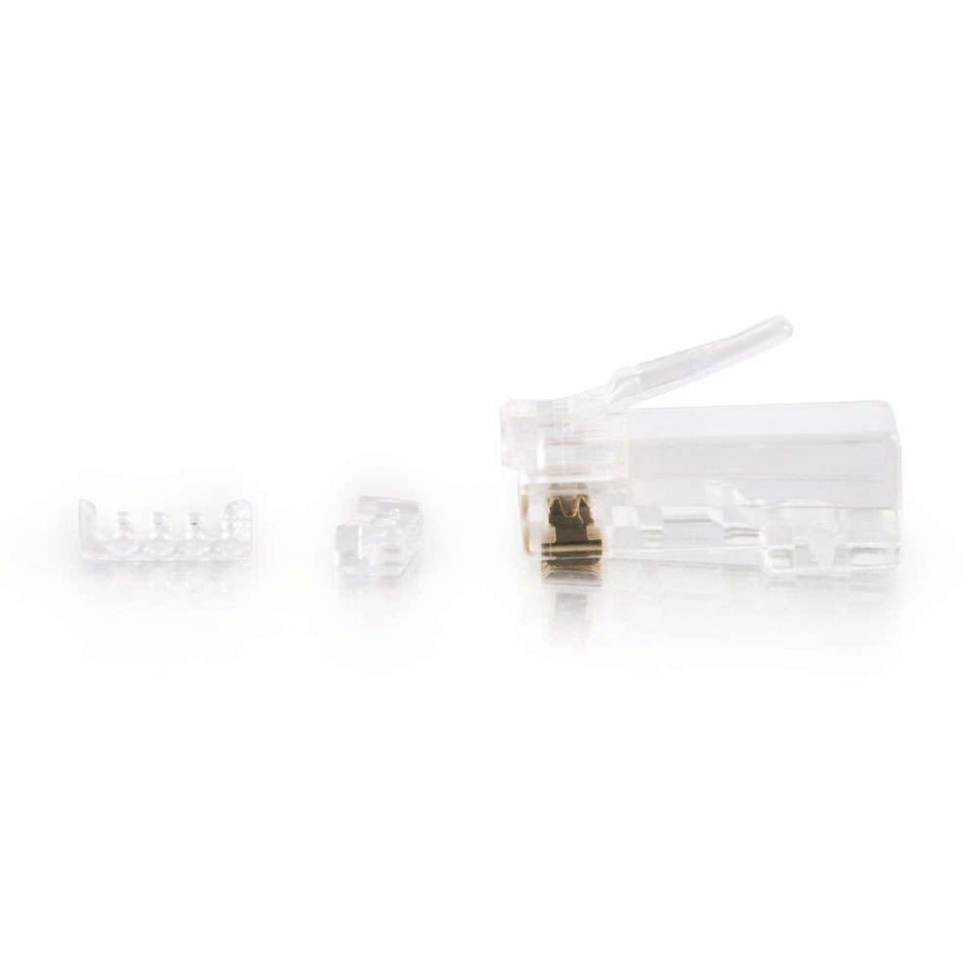 Cables to Go Rj45 Cat5E Modular Plug (With Load Bar) For Round Solid/Stranded Cable Multipack (10-Pack) Hot