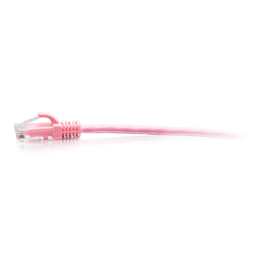 Cables to Go 15Ft (4.5M) Cat6A Snagless Unshielded (Utp) Slim Ethernet Network Patch Cable - Pink Clearance