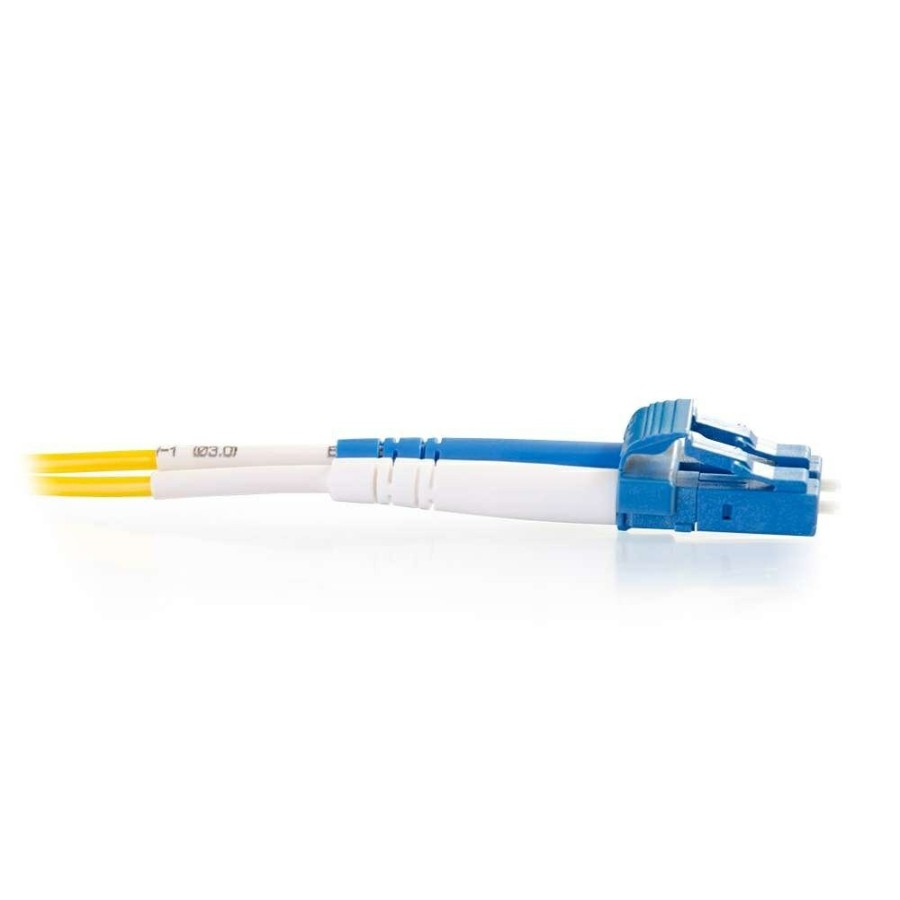 Cables to Go 29.5Ft (9M) Lc-Lc 9/125 Os2 Duplex Single-Mode Pvc Fiber Optic Cable - Yellow Online