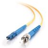 Cables to Go 9.8Ft (3M) Lc-St 9/125 Os2 Simplex Single-Mode Pvc Fiber Optic Cable - Yellow Best