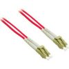 Cables to Go 32.8Ft (10M) Lc-Lc 62.5/125 Om1 Duplex Multimode Fiber Optic Cable (Taa Compliant) - Plenum Cmp-Rated - Red Hot