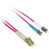 Cables to Go 6.6Ft (2M) Lc-St 9/125 Os2 Duplex Single-Mode Pvc Fiber Optic Cable - Red Wholesale