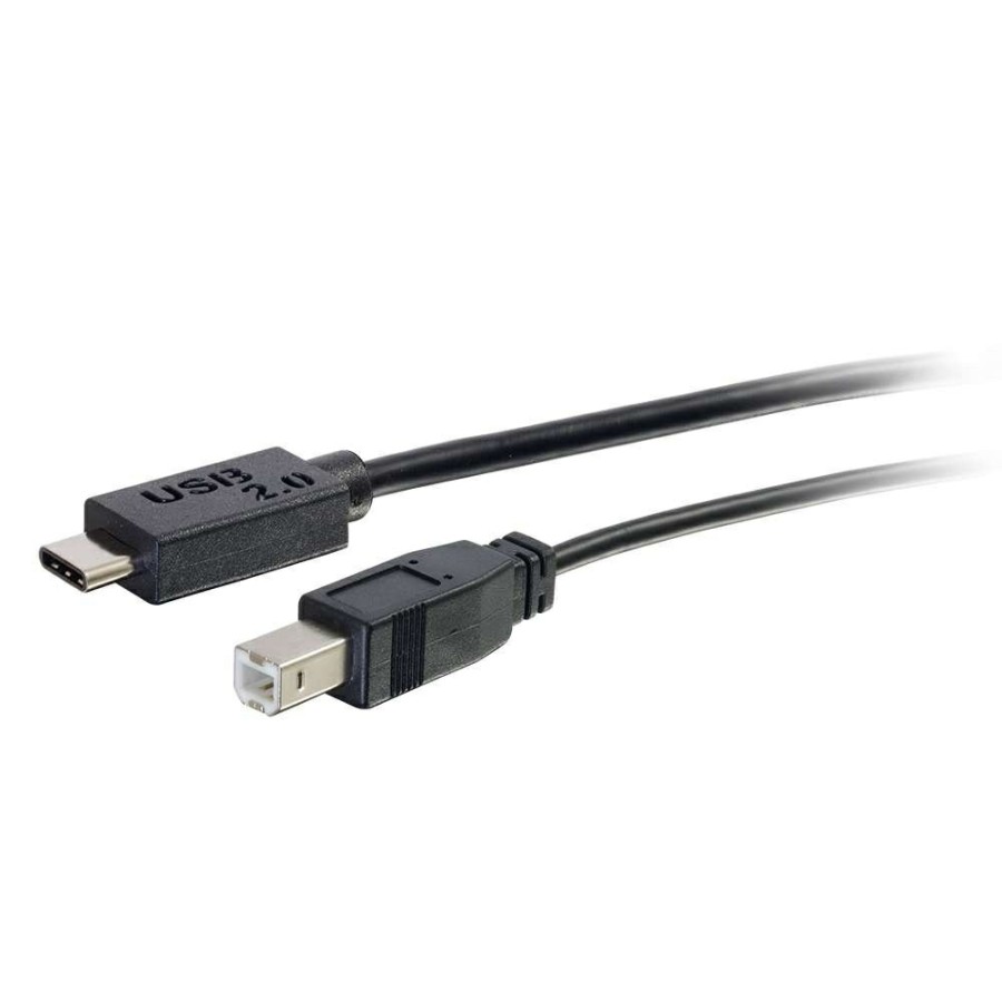 Cables to Go 3Ft (0.9M) Usb 2.0 Usb-C To Usb-B Cable M/M - Black New