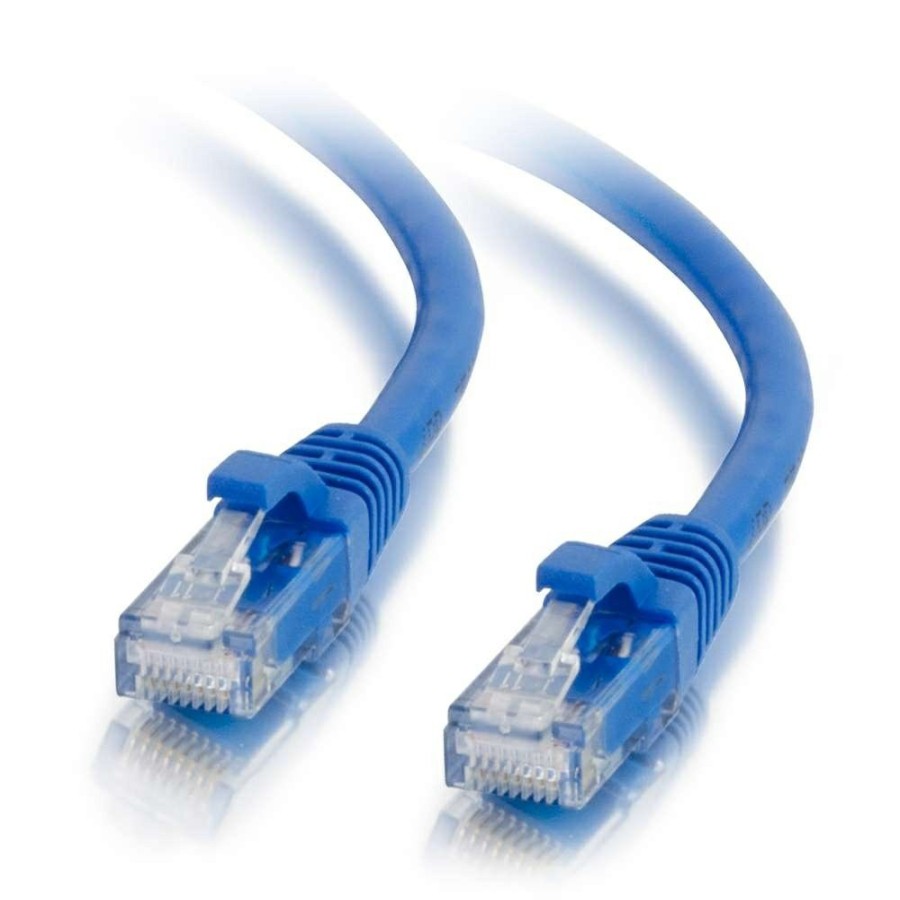 Cables to Go 9Ft (2.7M) Cat6A Snagless Unshielded (Utp) Ethernet Network Patch Cable - Blue New