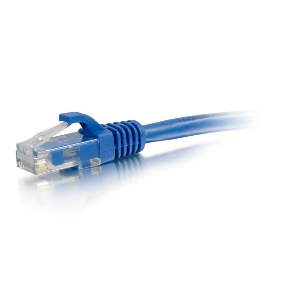 Cables to Go 9Ft (2.7M) Cat6A Snagless Unshielded (Utp) Ethernet Network Patch Cable - Blue New