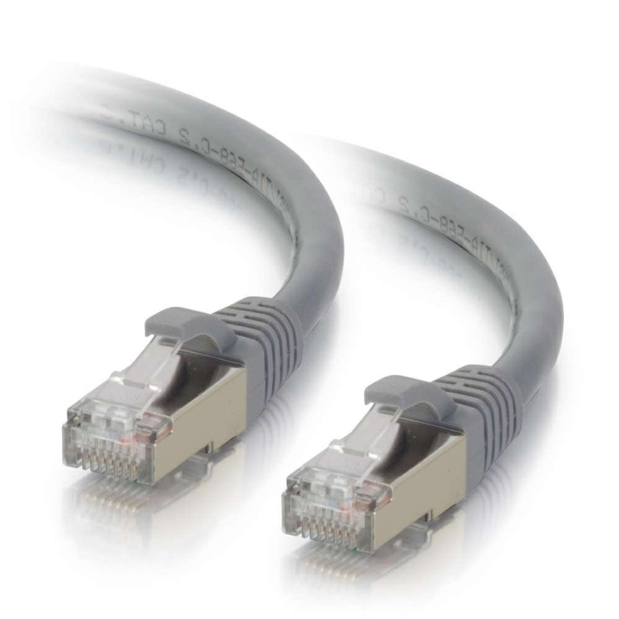 Cables to Go 10Ft (3M) Cat6 Snagless Shielded (Stp) Ethernet Network Patch Cable - Gray Online