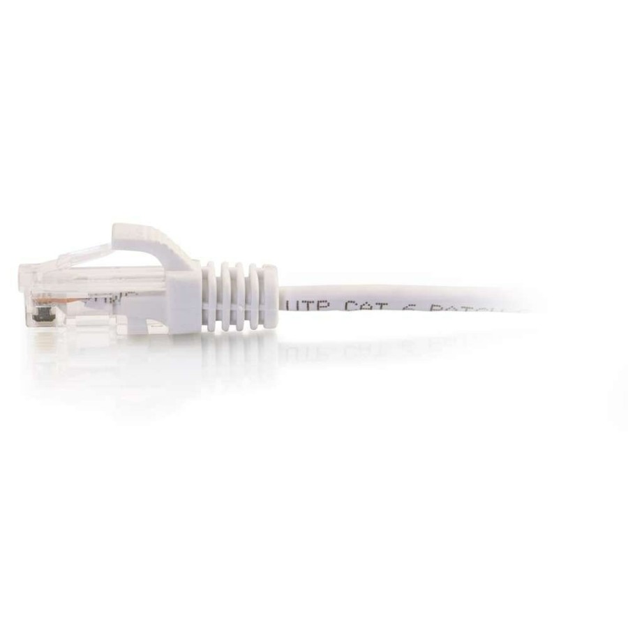 Cables to Go 3Ft (0.9M) Cat6 Snagless Unshielded (Utp) Slim Ethernet Network Patch Cable - White New