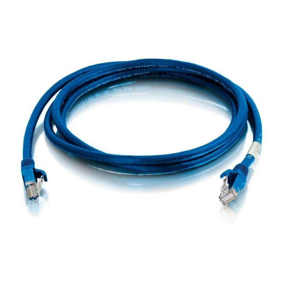 Cables to Go 6Ft (1.8M) Cat6A Snagless Unshielded (Utp) Ethernet Network Patch Cable - Blue Hot