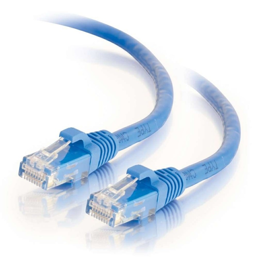 Cables to Go 8Ft (2.4M) Cat6 Snagless Unshielded (Utp) Ethernet Network Patch Cable - Blue Hot