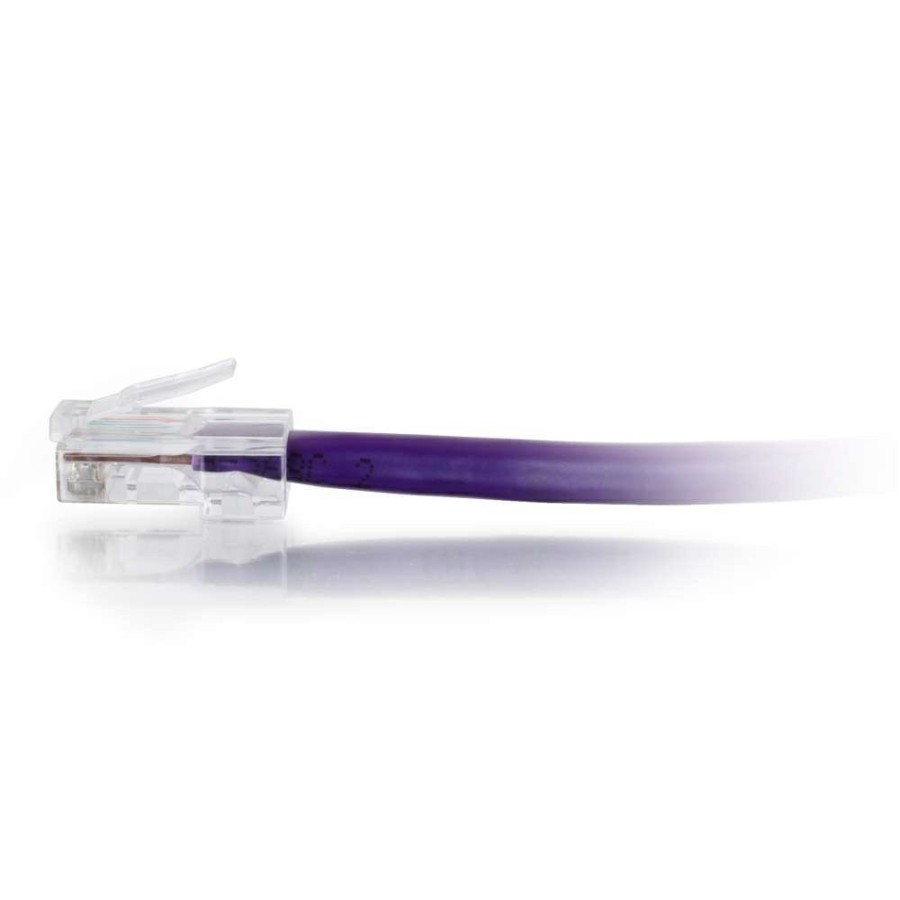 Cables to Go 50Ft (15.2M) Cat6 Non-Booted Unshielded (Utp) Ethernet Network Patch Cable - Purple Online