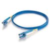 Cables to Go 6.6Ft (2M) Lc-Lc 9/125 Os2 Duplex Single-Mode Pvc Fiber Optic Cable - Blue Hot