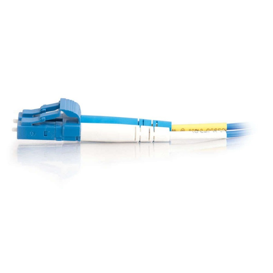 Cables to Go 6.6Ft (2M) Lc-Lc 9/125 Os2 Duplex Single-Mode Pvc Fiber Optic Cable - Blue Hot